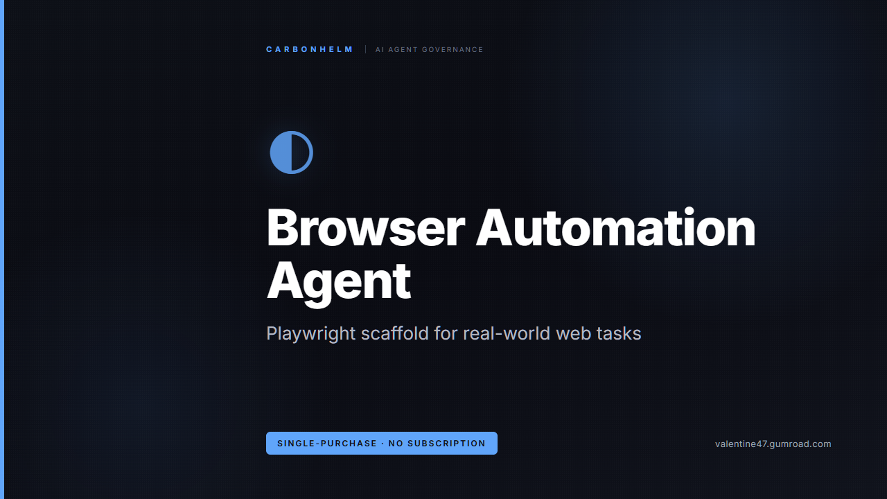 Browser Automation Agent cover