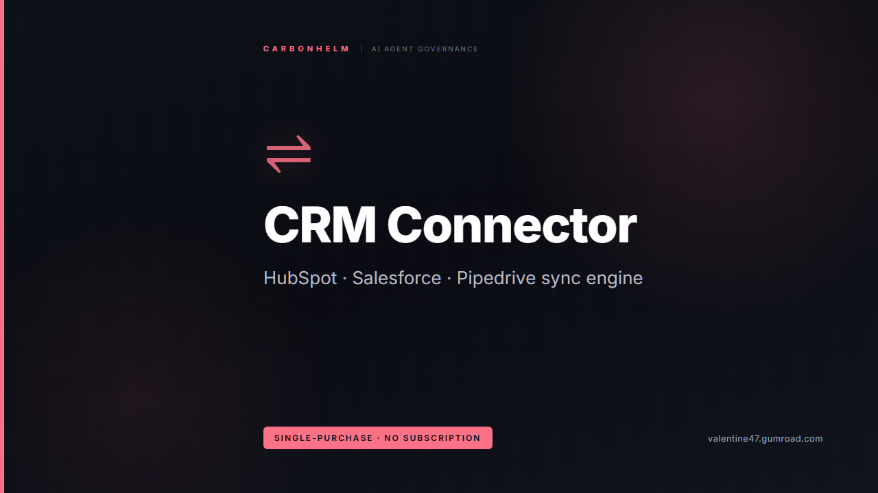 CRM Connector cover