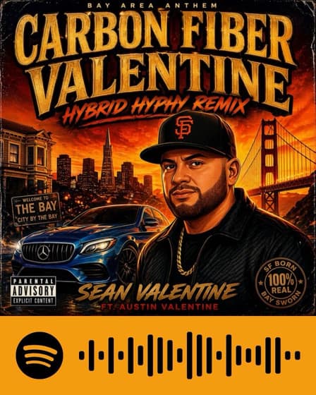 Carbon Fiber Valentine Hybrid Hyphy Remix album cover